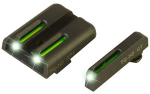 Truglo TRITIUM/FIBER OPTIC HANDGUN SIGHTS