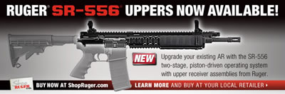 Ruger Piston Driven Uppers for SR-556 AR Platform